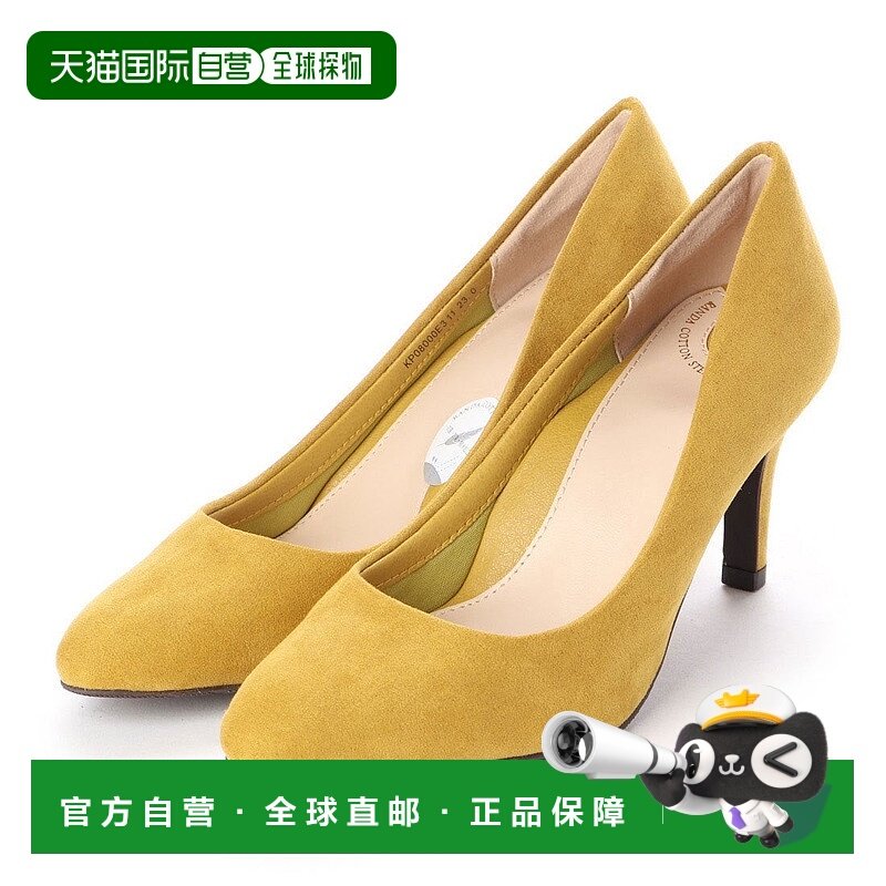 日本直邮RANDA 无压力美腿高跟鞋 平底鞋单鞋高跟鞋 RA041BW07132