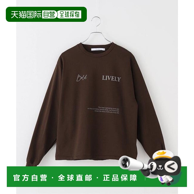 1h可退 日本直邮FRAMeWORK LOGO长袖T恤（LIVELY）