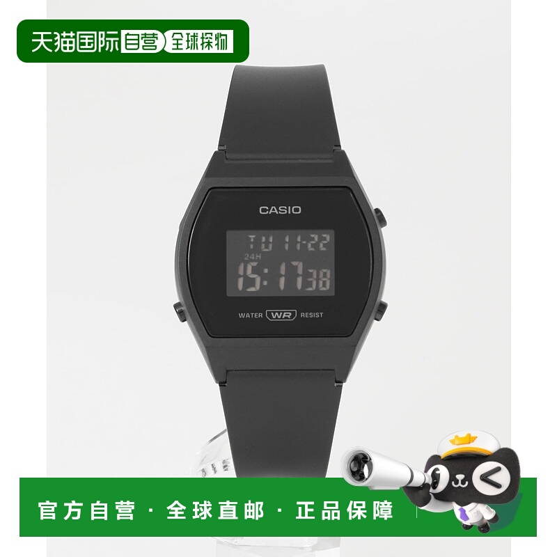 1h可退 日本直邮卡西欧 女士 金属风数字显示腕表 轻量化设计 5气