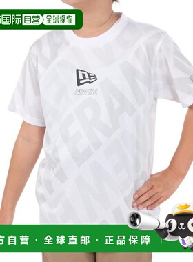 日本直邮NEW ERA YTH TCTEE AOP 半袖T恤 [14311379] 白色