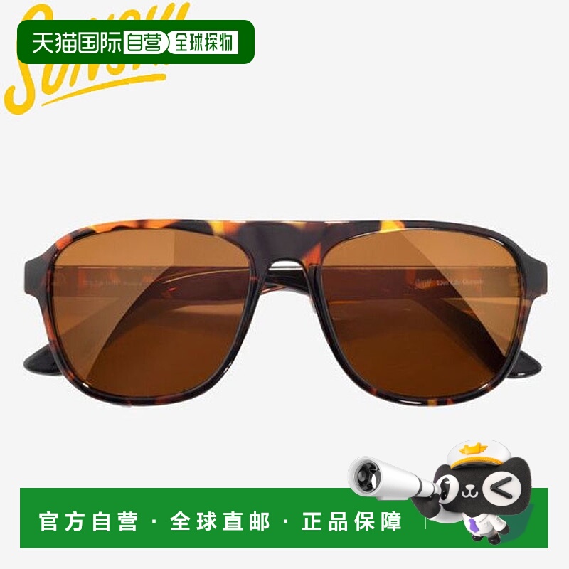 日本直邮SUNSKI 太阳镜 海岸线玳瑁青铜色 男女通用眼镜 SUNSHTBR