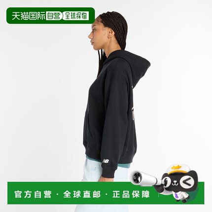日本直邮New Balance Athletics Script 女士连帽卫衣