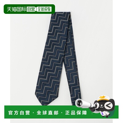 1h可退 日本直邮SOVEREIGN 男士 大图案提花领带 13346000129