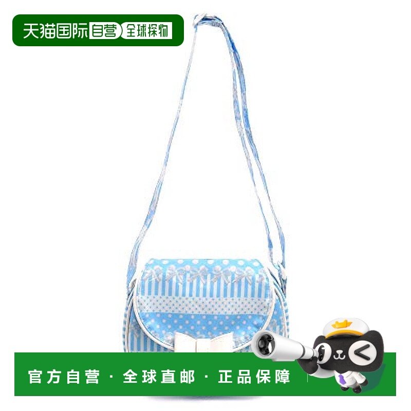 日本直邮【日本直邮】Colorful Candy Style斜挎包 浅蓝/蝴蝶结N2