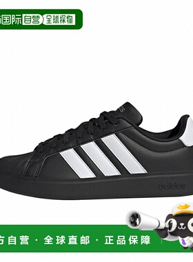 日本直邮adidas STREETTALK 舒适贴合 板鞋 男款 黑色