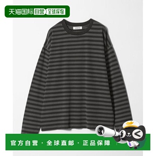 日本直邮monkey time BEAUTY&YOUTH UNITED ARROWS 水洗做旧条纹T