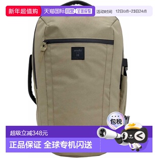 【日本直邮】Anello SOLID 背包 A4 尺寸 防水 收纳