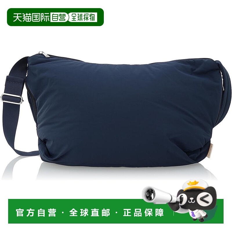 【日本直邮】Legat Largo A4女式大单肩包 LG-F3162 NV斜挎包