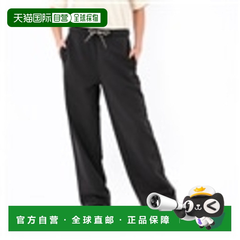 日本直邮New Balance 休闲百搭简约系带针织运动裤 女款 黑色