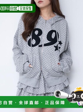 1h可退 日本直邮WEGO 女装 拉链连帽衫 WE26SP01L0016