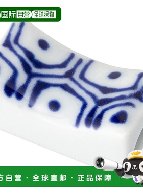 【日本直邮】波佐見焼 筷架 玳瑁纹 kotohogi 蓝色 25294