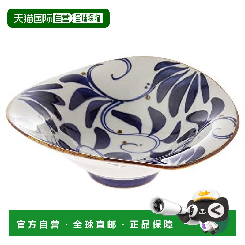 【日本直邮】Saikaitoki西海陶器  karakusa小碟 小 14504