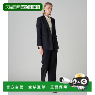 1h可退 日本直邮TOMORROWLAND 女士亮面针织双排扣夹克 优雅商务