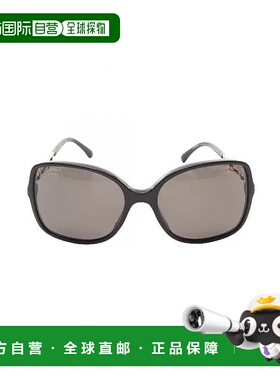 日本直邮中古Chanel香奈儿女A级95新sunglasses墨镜塑料其他棕色