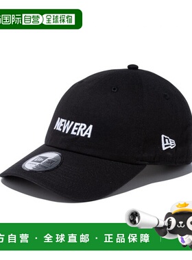 日本直邮New Era Casual Classic Wordmark Logo 棒球帽黑白14667