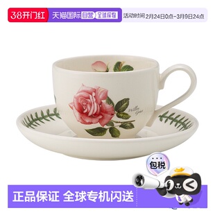 日本直邮Portmeirion 植物园茶杯和碟 200 毫升 Willow Grace ///