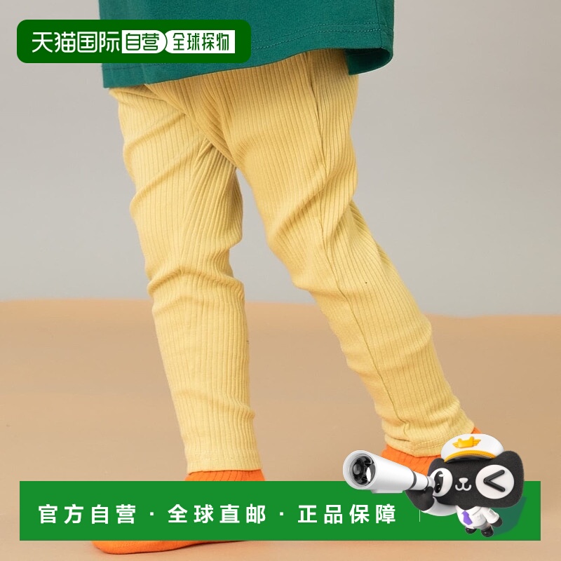 日本直邮and D.petitmain防污紧身裤保暖运动裤子儿童裤休闲裤