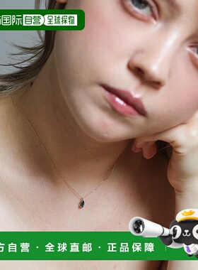 1h可退 日本直邮cui-cui 伦敦蓝托帕石 长链 项链 K10YG 903100