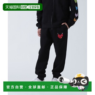 原创角色印花运动裤 宽松休闲裤 78561 日本直邮maxsix男装 1h可退