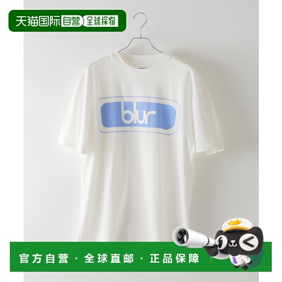 1h可退 日本直邮INSONNIA PROJECTS 别注Blur艺术图案男女同款T恤