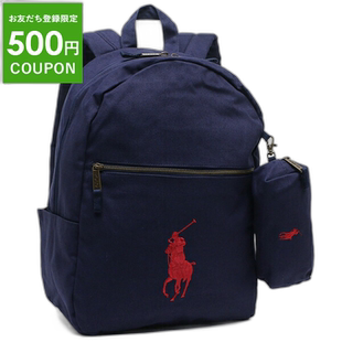 日本直邮Polo Ralph Lauren 背包海军红色女士 POLO RALPH LAUREN