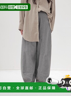 1h可退 日本直邮DRESSLAVE 女士 灰色胡萝卜版型牛仔裤 91709509