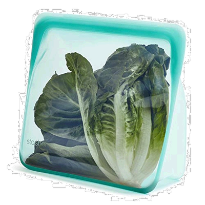 【日本直邮】Stasher 硅胶食物保存袋 水蓝色 STSULL2