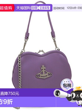 日本直邮Vivienne Westwood Belle 紫色女士手提包4304006N S000D