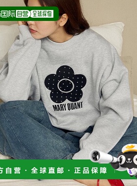 1h可退 日本直邮MARY QUANT×PUBLUX 女装 蝴蝶图案 加厚卫衣 宽