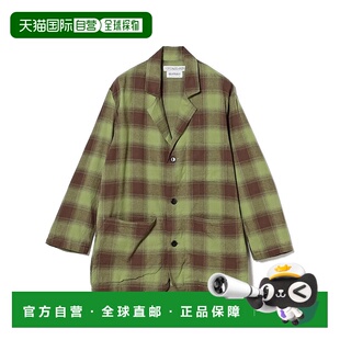 1h可退 日本直邮INDIVIDUALIZED SHIRTS 女士宽松休闲夹克 猫眼扣