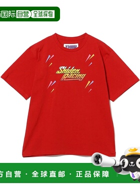 1h可退 日本直邮SHIDEN 男装 全棉S/S Tee 半袖T恤 大胆赛车印花