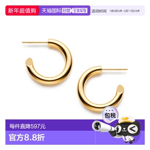 1h可退 日本直邮CAREERING PLACEBO 501 高级耳环 925银和18K金材