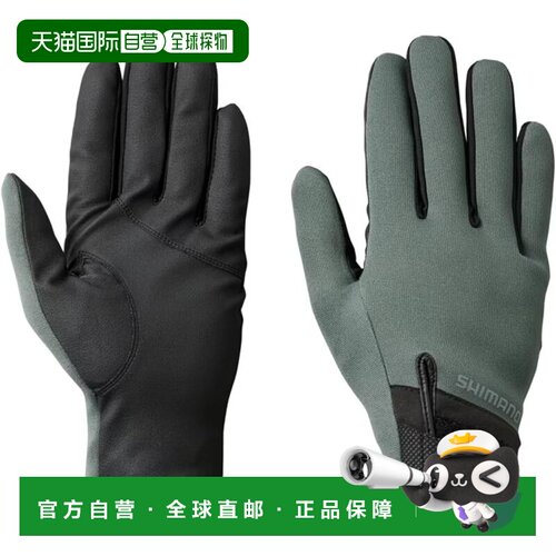 【日本直邮】禧玛诺 Titanium Alpha 全包手套 GL-013V Sage M