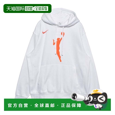 日本直邮WNBA 卫衣 白色橙色耐克