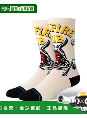 1h可退 日本直邮STANCE 男女同款HELLFIRE休闲袜 A545B24HEL#VWH
