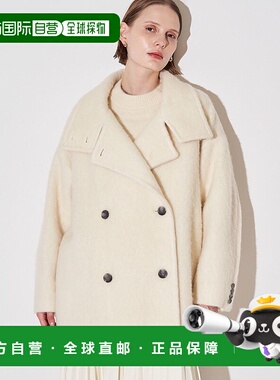 1h可退 日本直邮ELENDEEK 女装 羊毛混纺 短款立领切尔西外套 2WA