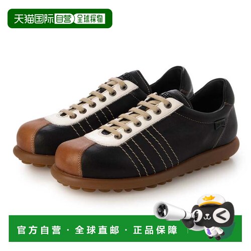 日本直邮Camper Pelotas Ariel 皮革运动鞋 黑色