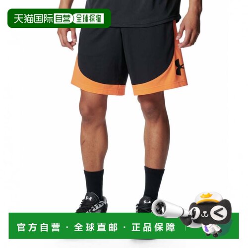 日本直邮Under Armour/安德玛 运动速干宽松篮球裤 男女同款 6012