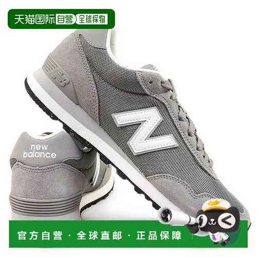 日本直邮New Balance 男士运动鞋 ML515 GRY D 宽度低帮跑步鞋灰