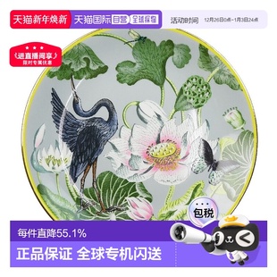 日本直邮WEDGWOOD威基伍德餐具漫游美境餐盘骨瓷盘欧式 西餐盘20cm