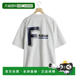T恤 1h可退 印花短袖 男士 FR0501M3008 日本直邮FARAH