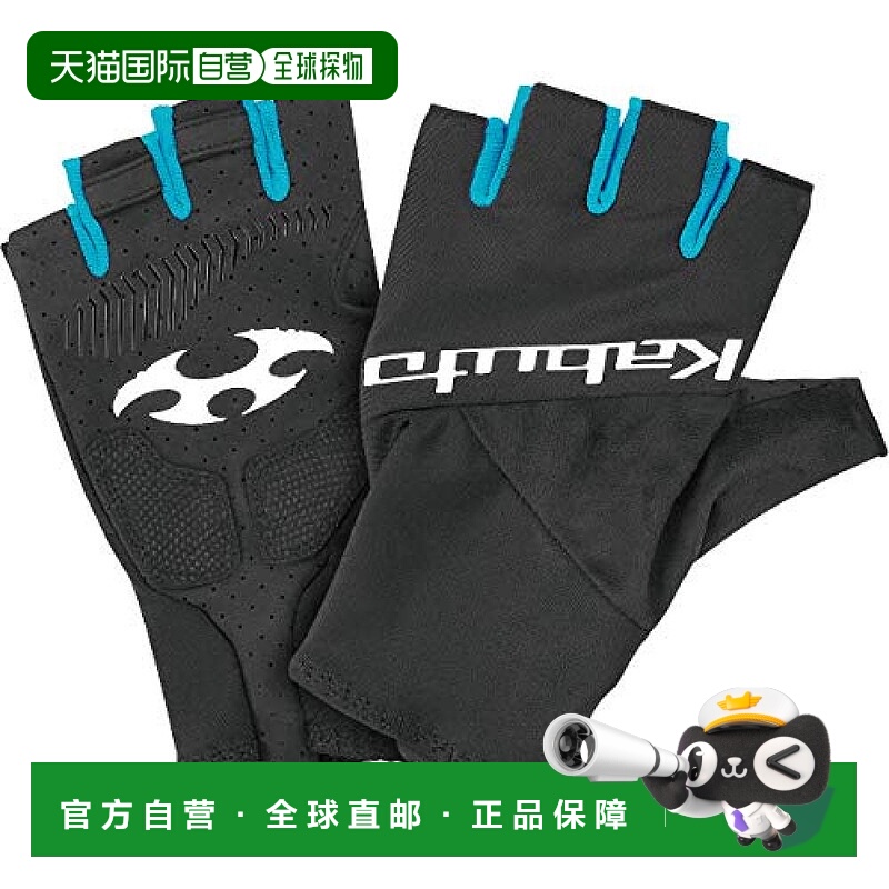 【日本直邮】Ogk Kabuto自行车骑行手套PRG-8黑藍 S 170-180毫米