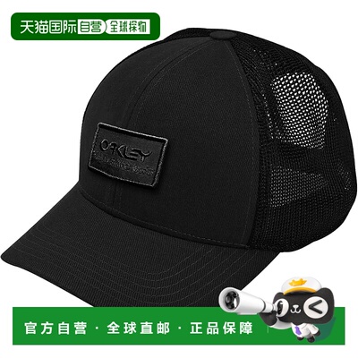 【日本直邮】[Oakley] B1B HDO PATCH TRUCKER BLACKOUT 棒球帽 M