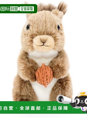 【日本直邮】COLORATA日本松鼠(冬毛)毛绒玩具 婴儿玩偶礼物