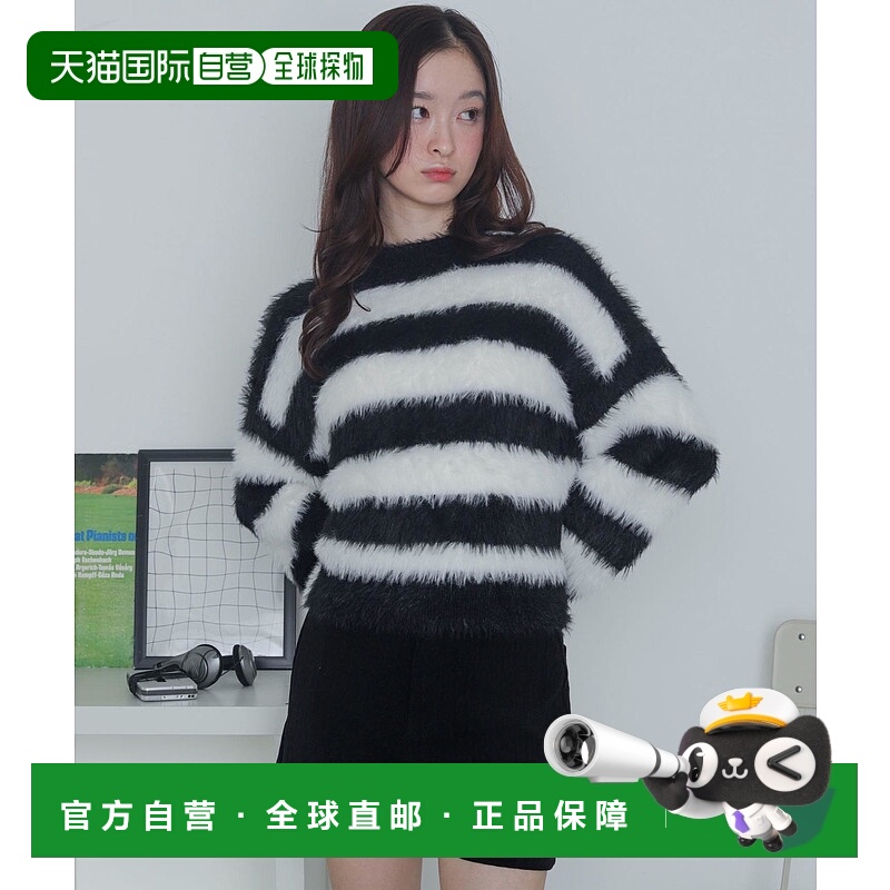 1h可退 日本直邮WEGO 女装 宽松长袖针织套头衫 WE25WN11L0018