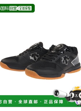 日潮跑腿DESCENTE女款排球鞋 STELLA DIVA LO 5 DV1 黑色