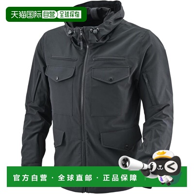 【日本直邮】Daytona春秋摩托车夹克 CE护具 软护 战术风DJ-022黑