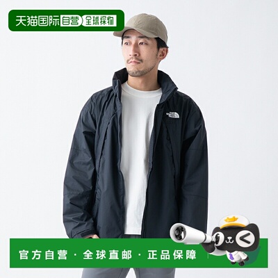 日本直邮THE NORTH FACE 男士 Chimney 防风夹克L 码黑色 (K) NP2