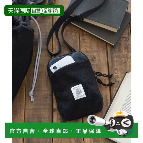 COBMASTER联名BAYFLOW 男装加厚抓绒手机钱包收纳斜挎包 600937