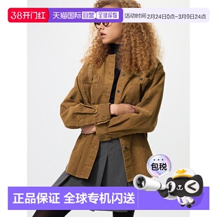 日本直邮Uniqlo 无 牛仔布长袖衬衫夹克 480318优衣库外套